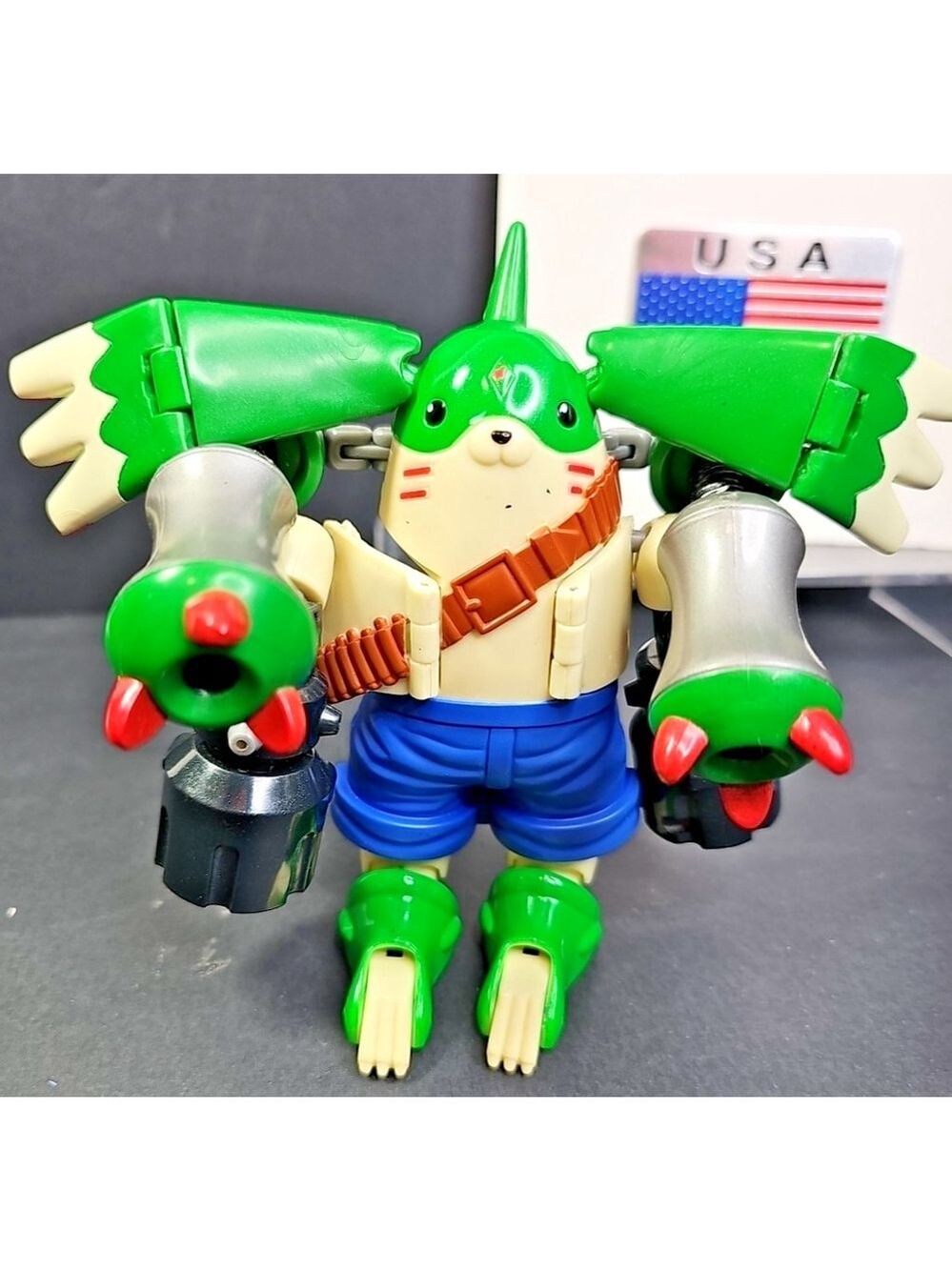 Digimon Transformer Figure Gargomon 2001 Bandai